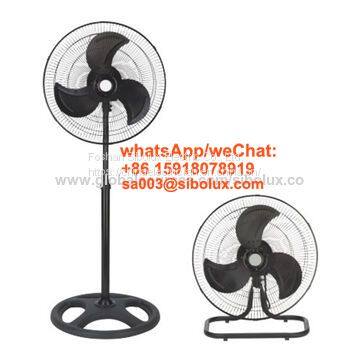 18 inch 2 in 1 industrial pedestal fan/standing fan/floor fan