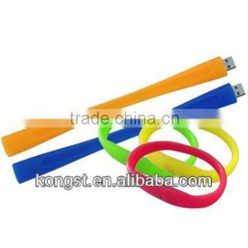 Bracelet USB Flash Drives- Promotional Gift usb , sillicon material usb