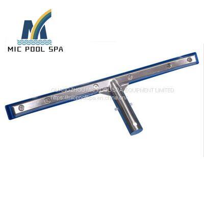 Swimming Pool Accessories 18''/45cm Deluxe Wall Brush With Polished Alu Back Nylon Brush Head photo-2