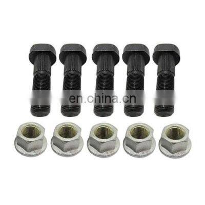 For JCB Backhoe 3CX 3DX Wheel Nuts & Studs Set Of 5 Units- Whole Sale India Best Quality Auto Spare Parts