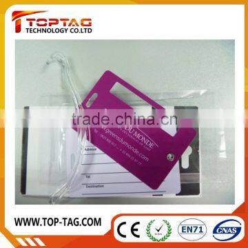 2015 Fashionable Custom Hard PVC Luggage Tag for Travelling Agency/airport photo-4