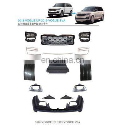 Newest Model Upgrade Car Body Parts Body Kit For Land Rover Range Rover Vogue 2013-2017 Upgrade 2018-2020 L405 Sva Body Kit