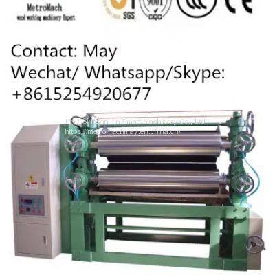 Woodworking Plywood Core Veneer Glue Spreader Coating Machine