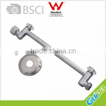 Adjustable-height Polished Chrome Polished Rainshower Shower Arm