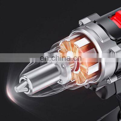 158vf-1 Two Speed Brushless Electric Power Hammer Brushless Cordless Drill photo-5