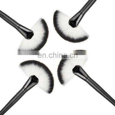 Professional Large Foundation Soft Fan Brush Make-Up Crystal Single Powder Brush Make Up Tool photo-4