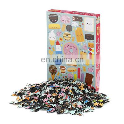 Puzzle Manufacturer Custom Your Own Design Jigsaw Puzzles 1000 Pieces For Adults