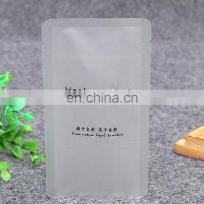 Popcorn packaging bag reusable zip lock pouch custom plastic bag printing