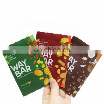 Low MOQ Matte Surface Chocolate Bar Wrapper Aluminum Foil Candy Bar Wrapper