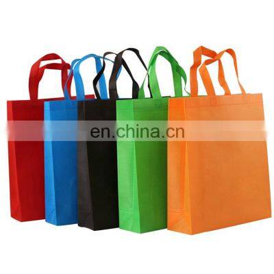 Wholesale Cheap Non Woven Bag Eco Reusable Tote Bags Custom Logo Printing Shopping Bags