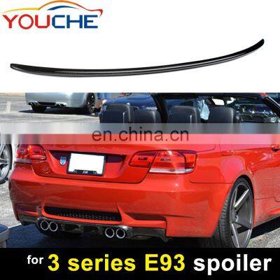 2006-2013 M3 style rear boot auto spoiler for BMW 3 series E93 2 door cabriolet