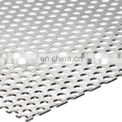 Chinese factory price good quality stainless steel perforated sheet