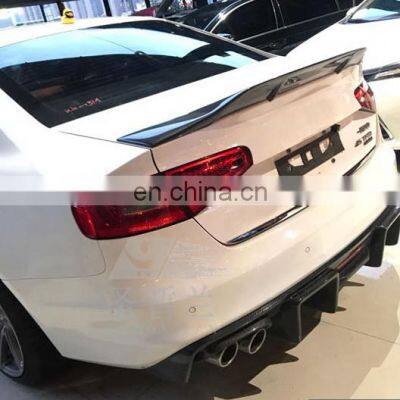 S4 B8.5 Carbon Fiber Diffuser For Audi S4 B8.5 With Light Hatchback High Quality Audi S4 B8.5 Diffuser 2013 2014 2015 2016 photo-5