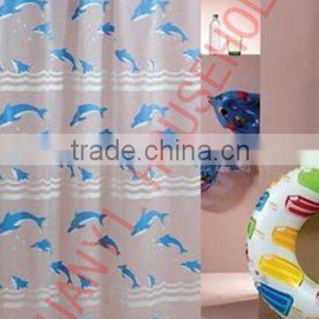 dolphin shower curtain custom shower curtain liners