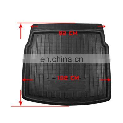 Rear Trunk Cargo Floor Carpet Mat Liner For VW Tiguan II MK2 2016-2018