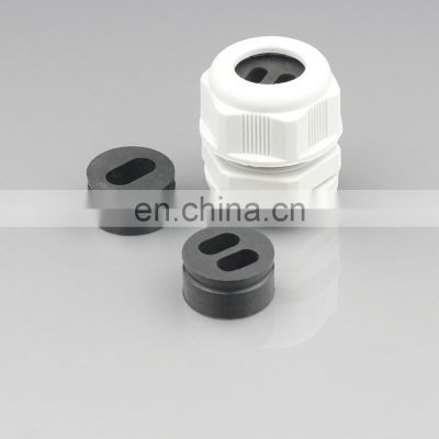 Metric Type Multi Hole Nylon Cable Gland For Flat Cable