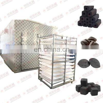 Shisha BBQ briquettes belt drying machine coal Charcoal Dryer Machine Price