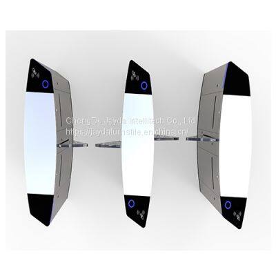 Flap Barrier Gate Pedestrian Turnstile/ Flap Turnstile Access Control System/ Optical Flap Turnstile photo-2