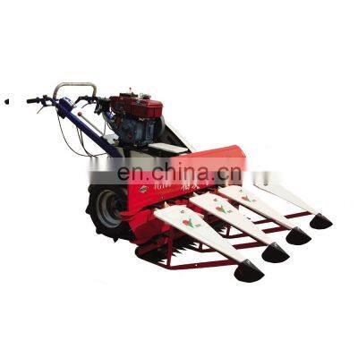 Mini rice bean wheat combine harvester machine