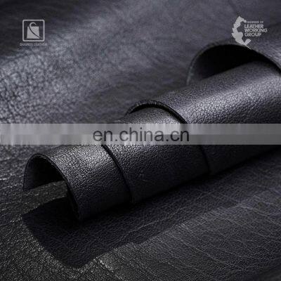 Matte Full Grain and Pre-distressed Appearance Vegetable Tanned Genuine Leather Supplier