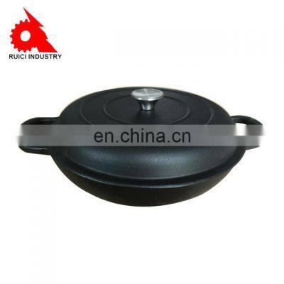 Wholesale Kitchen Cookware 12cm Mussel Cast Iron Seafood Pot photo-5