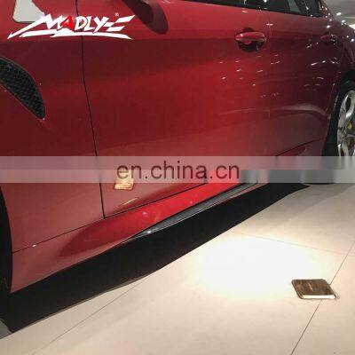 Madly Body Kits Side Skirts for Alfa Romeo GIULIA Four-leaf Clover Style Body Kits-Side Skirts photo-2