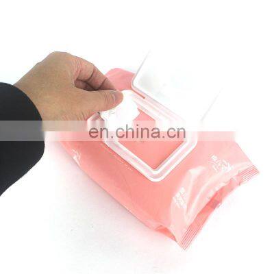 Custom Printed Matte Baby Wet Wipes Flexible Sanitary Napkin Tissue Paper Packing Plastic Bags photo-2
