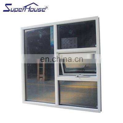 NFRC Double Glazed Aluminium Awning Window Top Fixed Windows photo-5