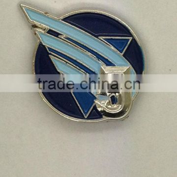 number custom logo soft enamel lapel pins/custom badges