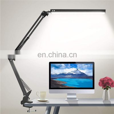 2022  New Amazon Hot Selling Factory Hight Quality 360 Degree Long Arm Led Table Lamp In office room