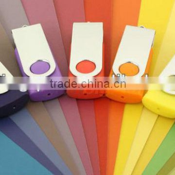 Rotate flash drive/usb stick gadget wtih logo print