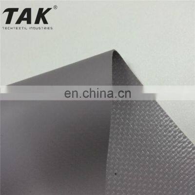 500gsm Grey Color uv Protected Anti Static Pvc Knife Coated Tarpaulin 500 Gsm uv Protection Pvc Tarpoline photo-5