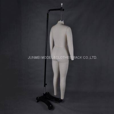 Dongguan New Arrival Missy 8 Fabric Full Body Dress Form With Collapsible Shoulder Dummy Tailor Female Mannequin photo-4