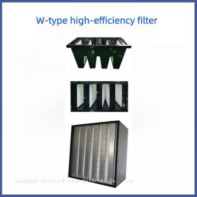 Box Type Air Filter Mesh Pleated High-efficiency Filter photo-3