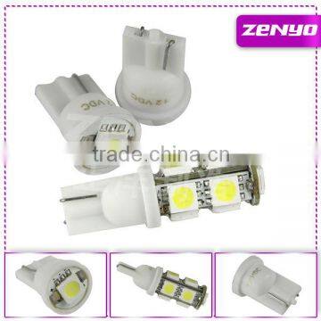 High LM T10 1-9 smd 5050 automobile led light bulbs