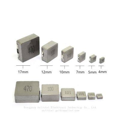 SMD Inductor 0.1uh to 400uh High Current Integrated Inductors Shielded SMD Power Inductor photo-2