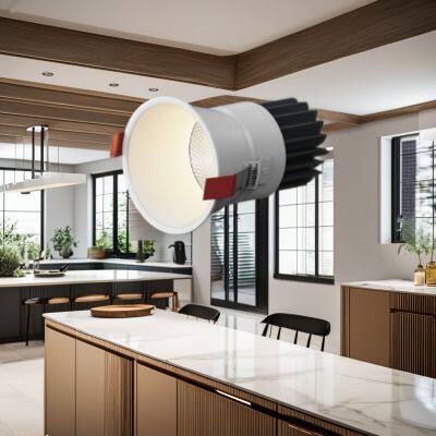 Commercial Recessed Downlight 5w-20w SMD RGB Anti-glare Spotlight photo-2