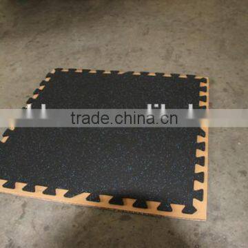 Rubber Gym Mat Floor Rubber Mat Interlock Rubber Floor Mat photo-3