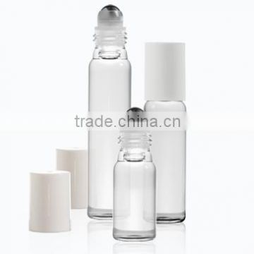 3ml to 10ml clear glass roll on vial for perfume,essential oil roll on glass bottle