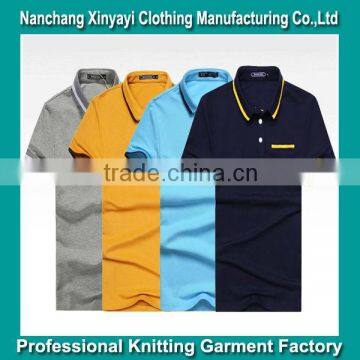 Elastic Neckline With Shoulder Straps Knit Garment Factory XXXL Polo Shirt / T Shirts Polo China Supplier