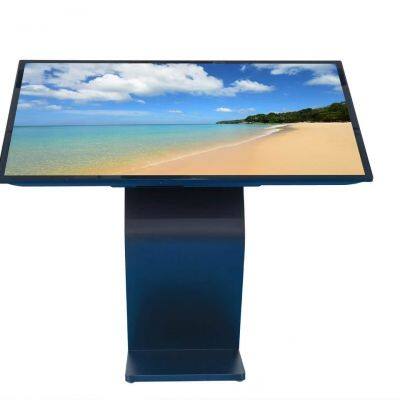 Digital Signage Kiosk Display Black Interactive Panel 32 43 55inch LCD Shopping Mall All in One Advertising Touch Screen Kiosk