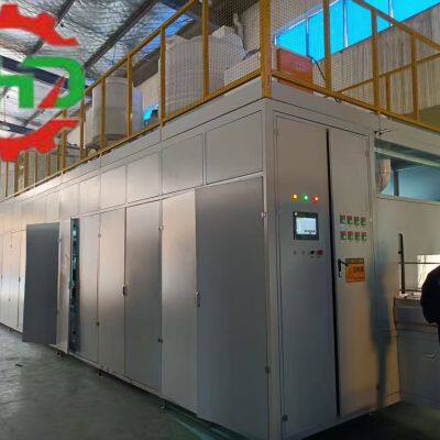 High-efficiency Continuous Sprinkler Cleaning Line of Turnover Box photo-2