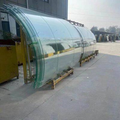 Barandas de vidrio enmarcadas en acero inoxidable 304 para escaleras