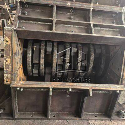 Scrap Metal Crusher Machine Processing Various Scrap Metals for Recycling Industry