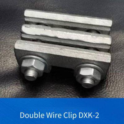 wholesale discounts available for double wire clamps dxk - 2 for contact wire erection, copper double wire clamps dxt - 2, and copper parallel groove clamps