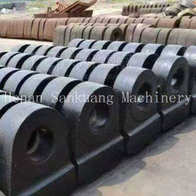 Manganese Steel Crusher Hammer Head for Heavy-Duty Rock Crushing