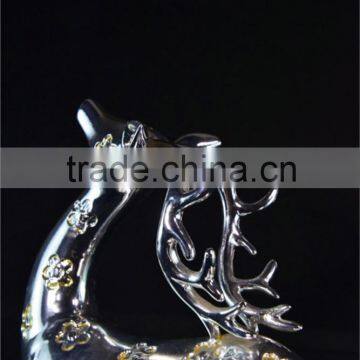 Deer Aircraft Decoration Sculpture Modern Statue Architectural Model Monument Souvenir photo-2