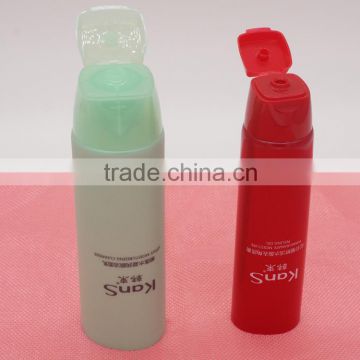 four angle positional flip cap for PE tube packaging