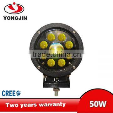 round led work light Super bright 50W spot IP67 3860lm offroad LED work light for truck