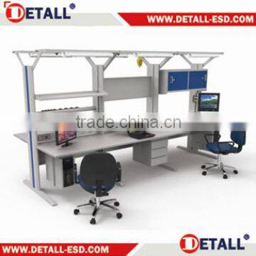 functional lab worktable of double side